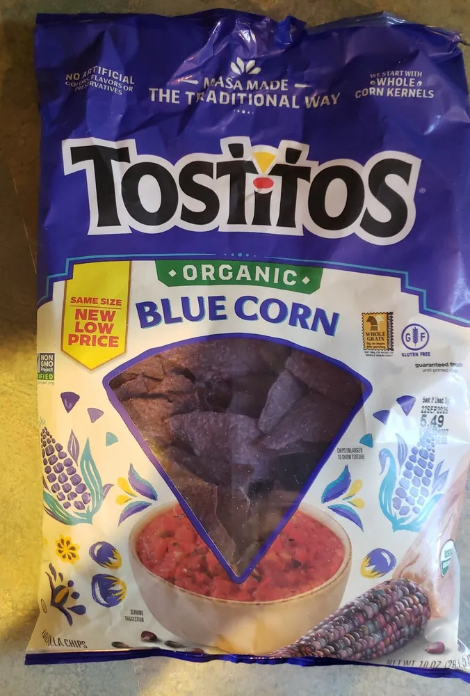 Organic Blue Corn Chips
