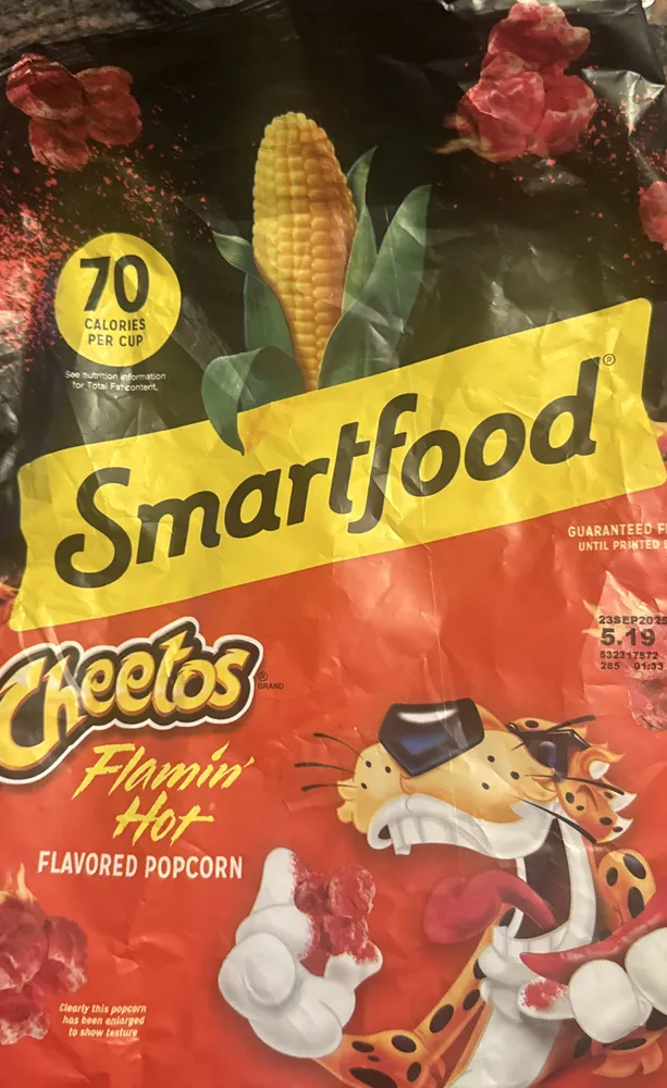 Flamin' Hot Flavored Popcorn