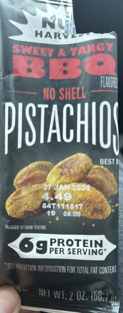 Sweet & Tangy BBQ No Shell Pistachios