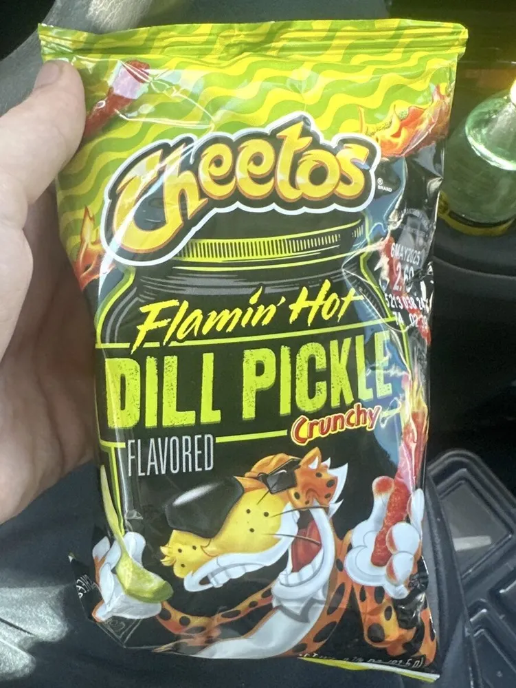 Flamin' Hot Dill Pickle Crunchy