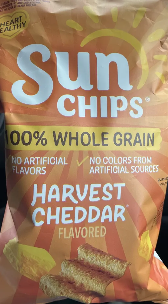 Harvest Cheddar Flavored Sun Chips
