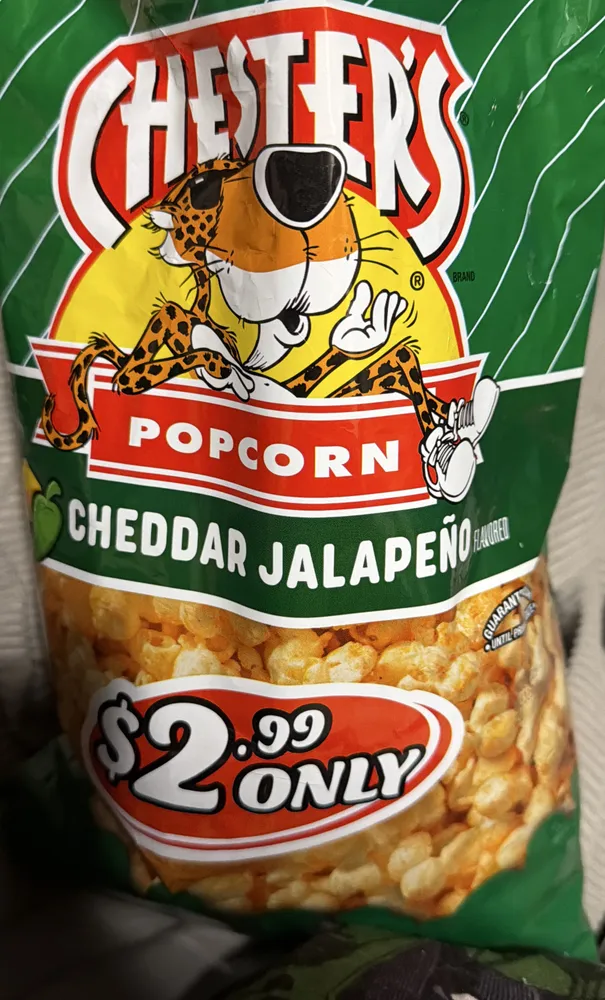 CHEDDAR JALAPENO POPCORN
