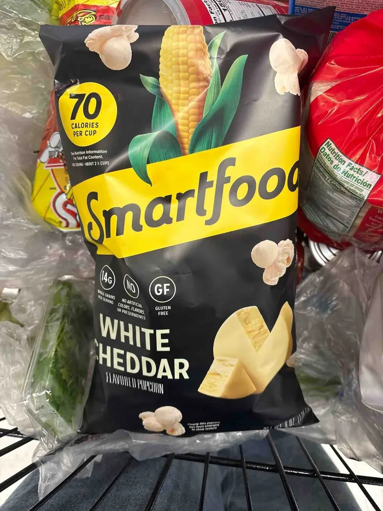 White Cheddar Flavored Popcorn