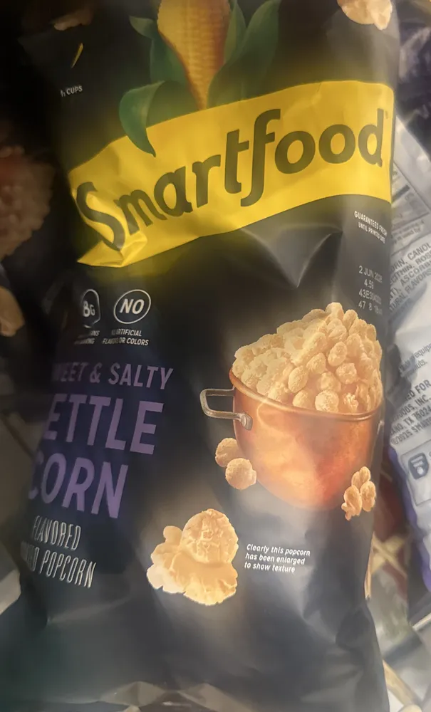 Smartfood sweet and salty kettle corn