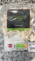 garlic and herbchicken slices