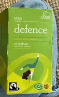 Defence matcha with green tea