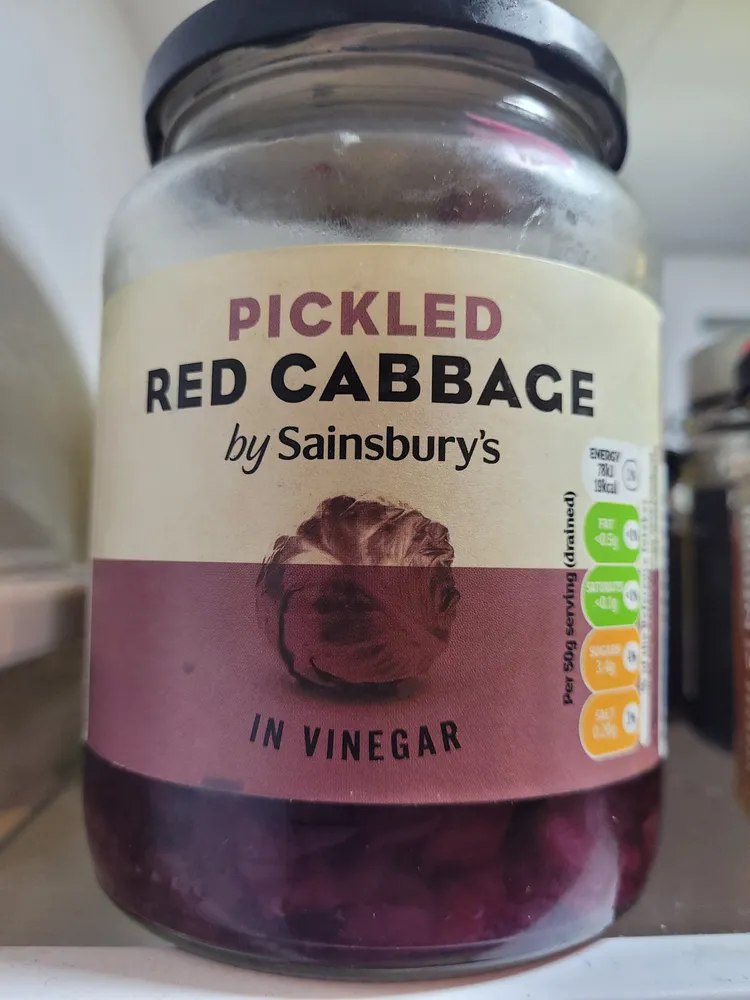 Pickled Red Cabbage by Sainsbury's