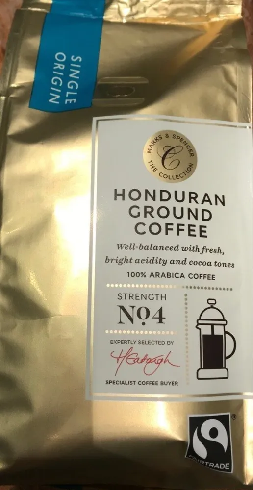 Honduran ground coffee
