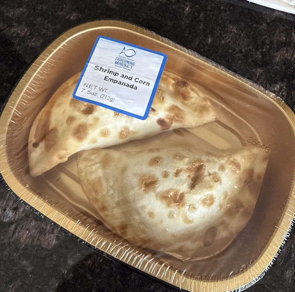 Shrimp And Corn Empanada