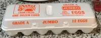 Cal Maine Sunup Grade A Jumbo Eggs 12Ct