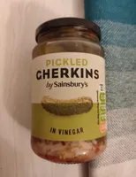 Pickled Gherkins in Vinegar