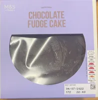 Chocolate Fudge Cake