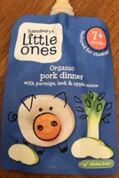 Organic pork dinner