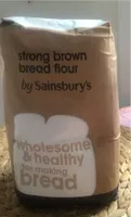 Strong brown wheat flour