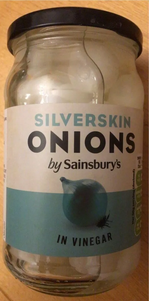 Silverskin onions