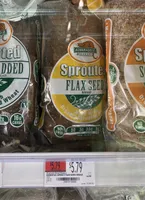 Freshly Sprouted Wheat - Flax Seed Bread