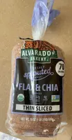 Organic Freshly Sprouted Wheat Sonoma Seed Bread Thin Sliced