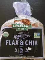 Freshly Sprouted Wheat Flax & Chia Bread