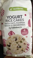Yogurt rice cakes