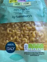 Free from GLUTEN MILK EGG SOYA Macaroni o blend of