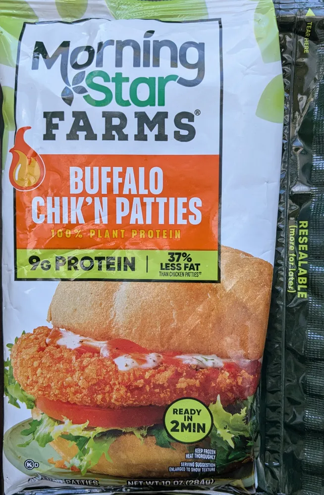BUFFALO CHIK'N PATTIES