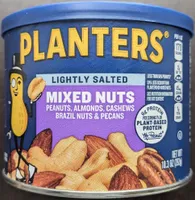Lightly Salted Mixed Nuts Peanuts, Almonds, Cashews Brazil Nuts & Pecans