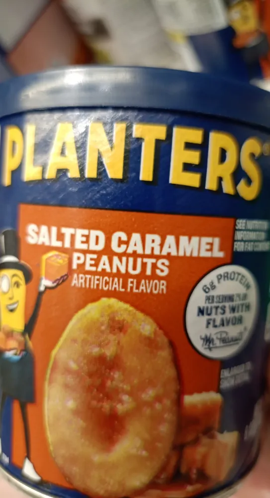 Planters Salted Caramel Peanuts imp