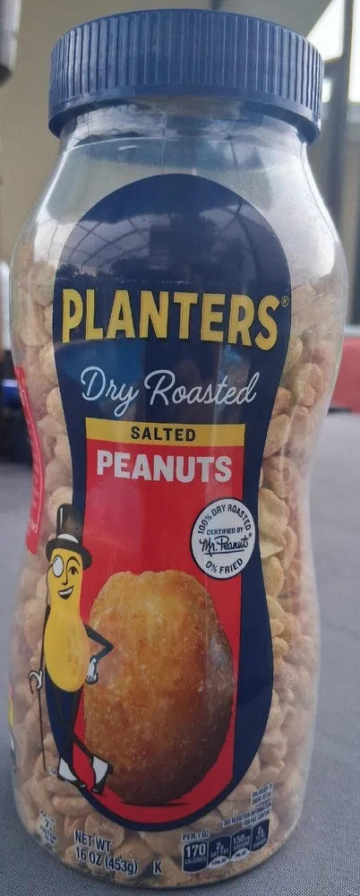 Dry Roasted Salted Peanuts