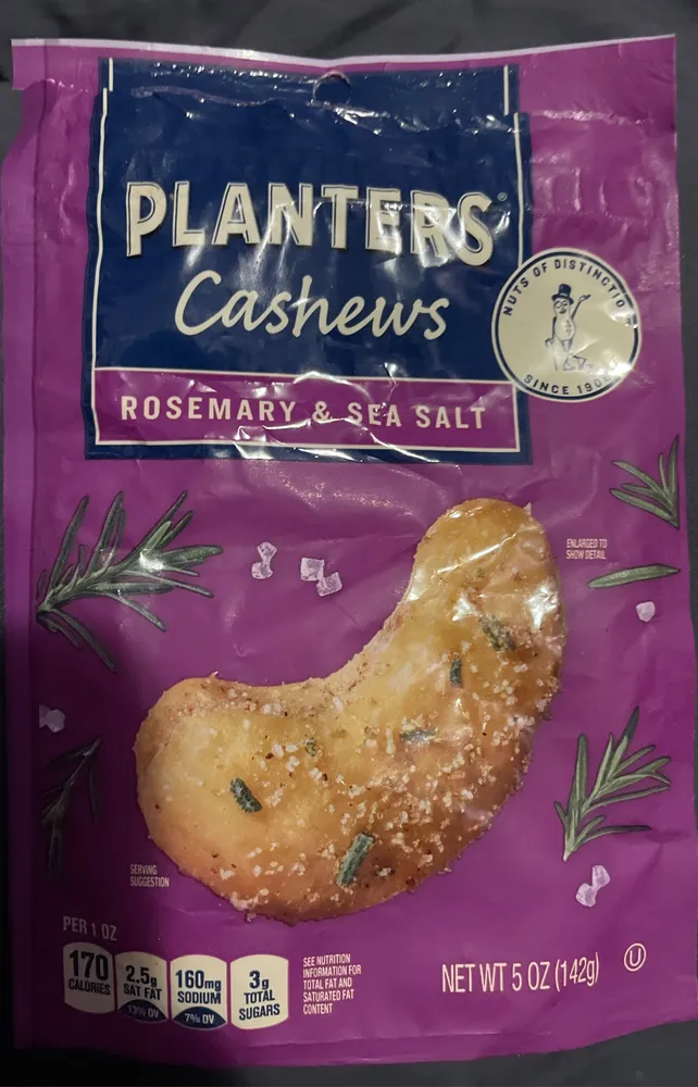 Cashews Rosemary & Sea Salt