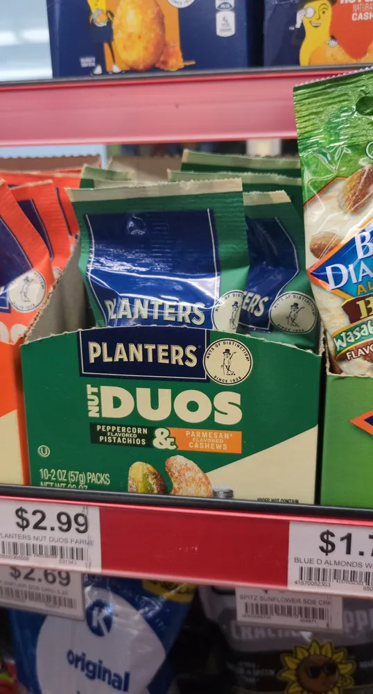 planters Duo nut duos 6 months