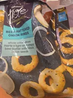 Beer battered onion rings