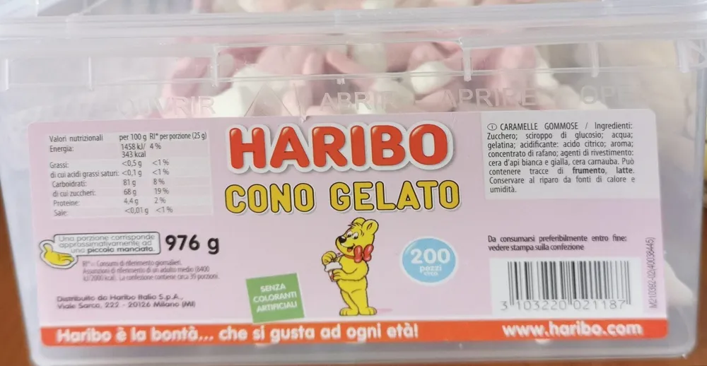 Haribo Cono gelato