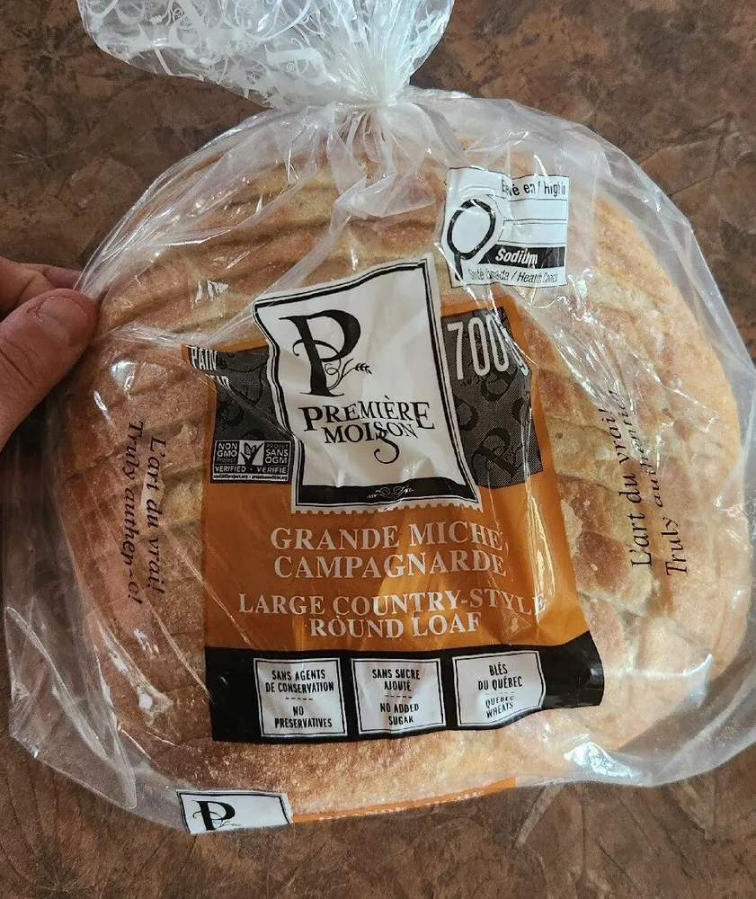 Large Country-Style Round Loaf