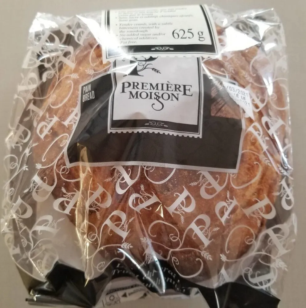 Old-Fashioned Round Loaf, Organic, With Bags