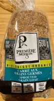 Pain biologique aux grains germés