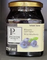 Tartinade Bleuets Sauvage