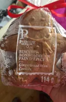 Biscuits bonshommes en pain d’épices