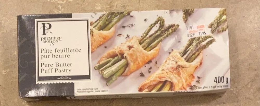 Pâte feuilletée pur beurre