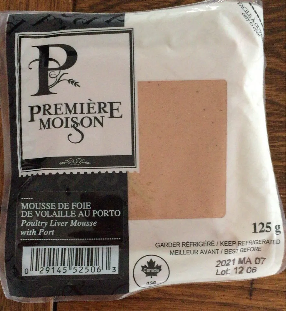 Mousse de foie de volaille au porto
