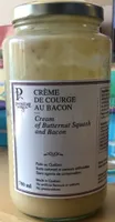 Cream of butternut squash & bacon