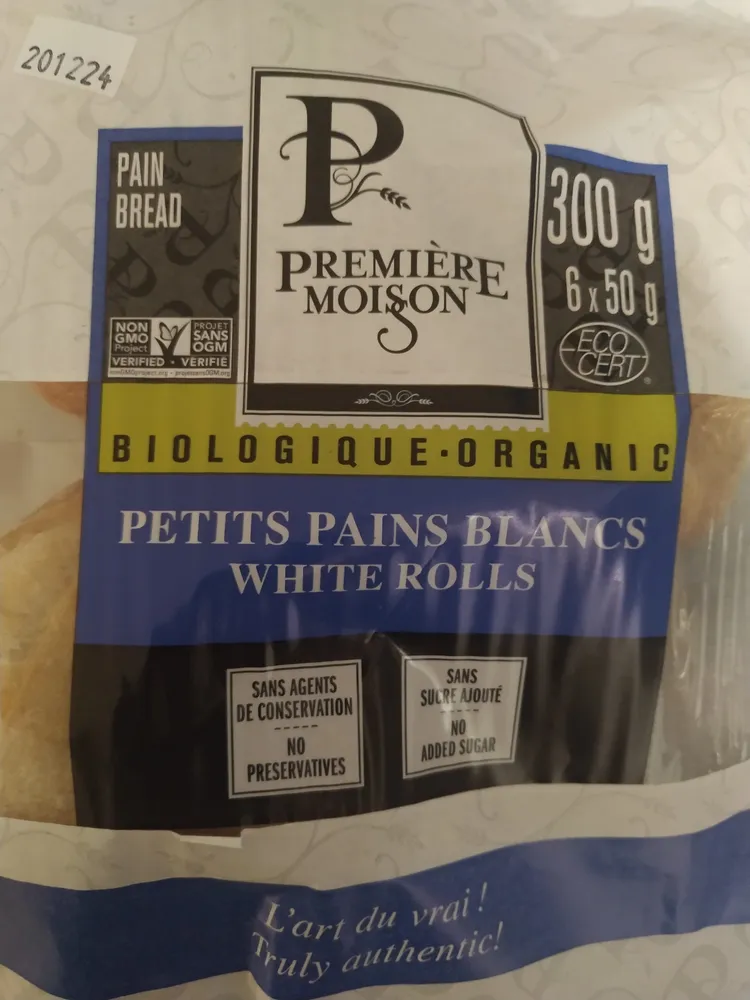 Organic White Rolls