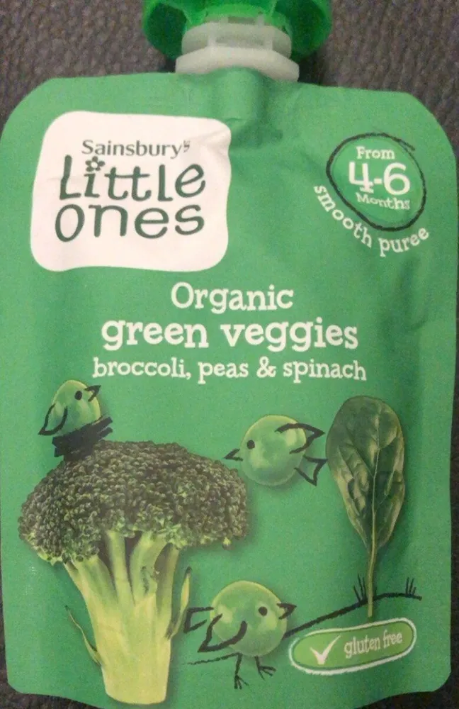 Organic green veggies