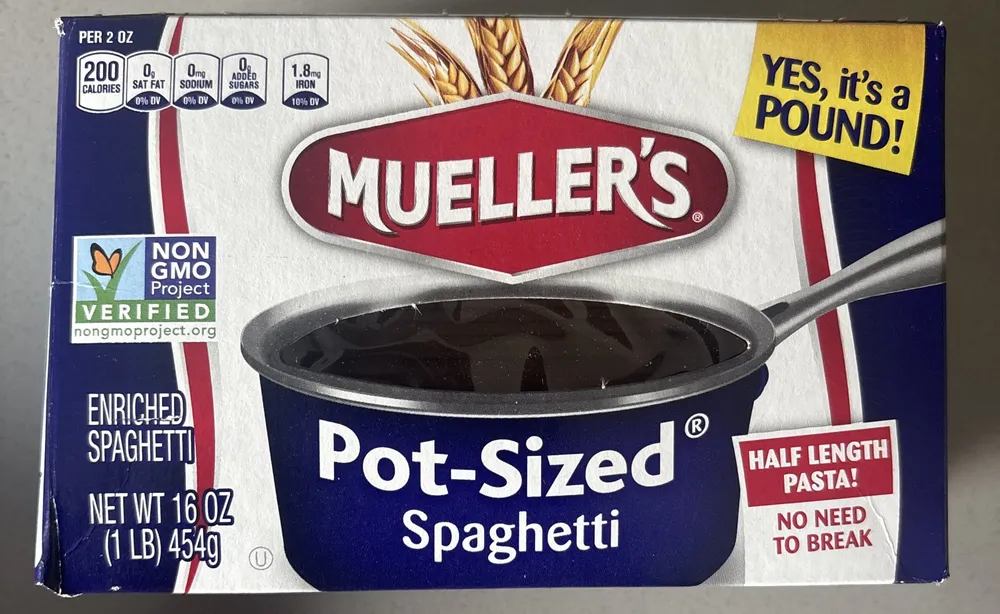 Pot Sized Spaghetti