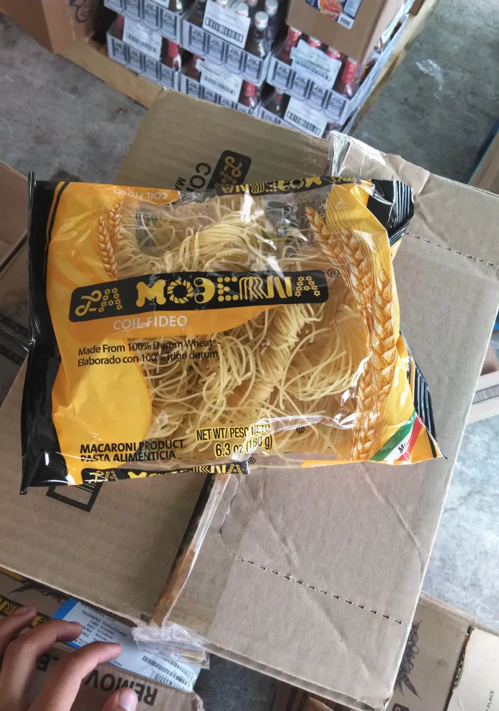 La Moderna, Coil Fideo, Macaroni Product Pasta Alimenticia