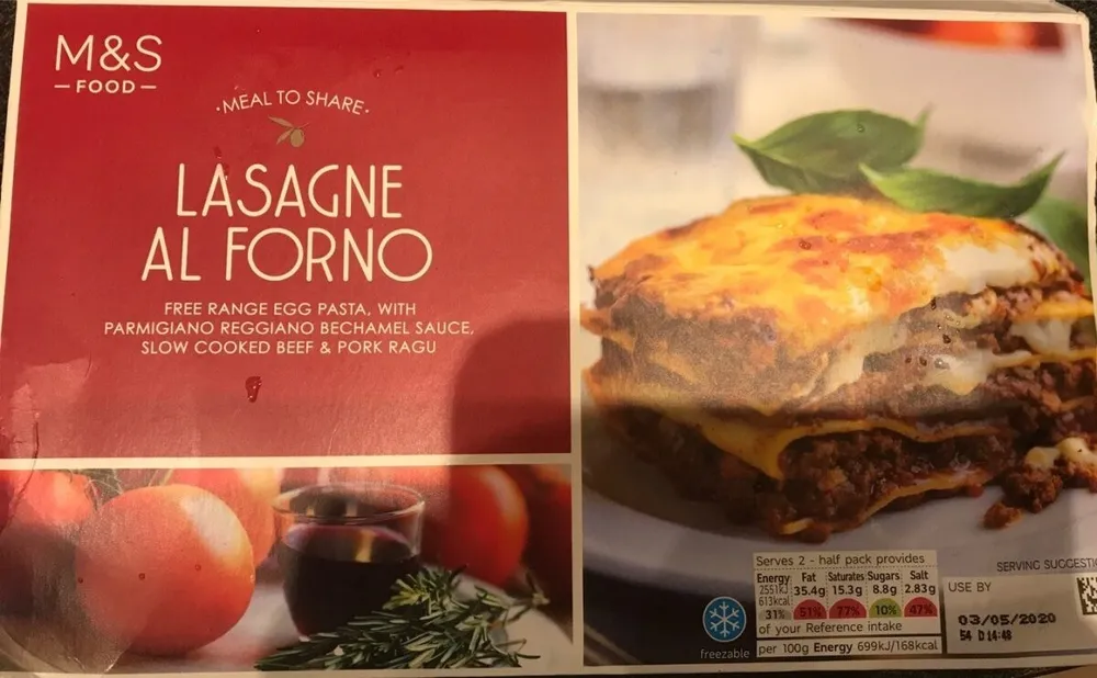 Lasagne al forno