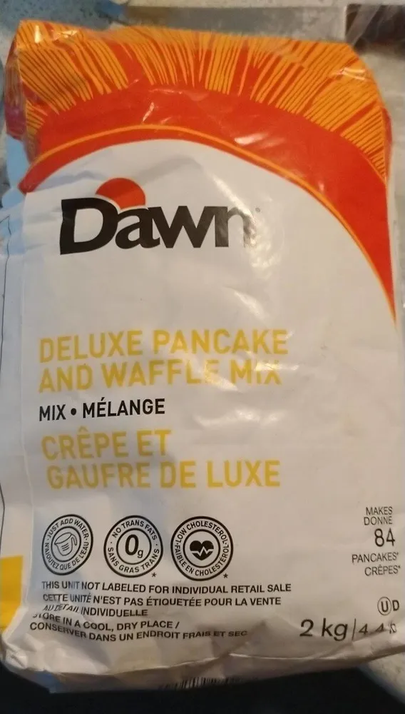 Mélange crêpe et gaufre de luxe