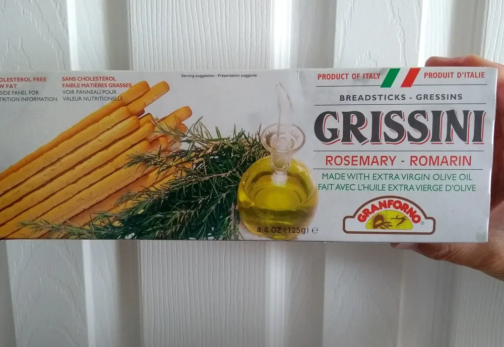 Granforno, low fat grissini, rosemary