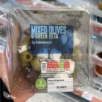 Mixed Olives & Greek Feta