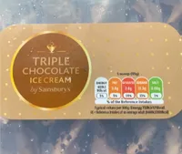 Triple choc ice cream