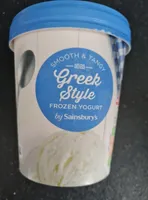 Greek style frozen yogurt